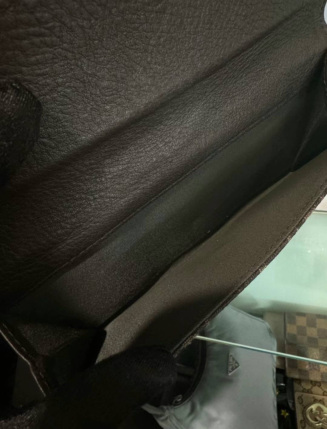 Dior punk monogram long wallet