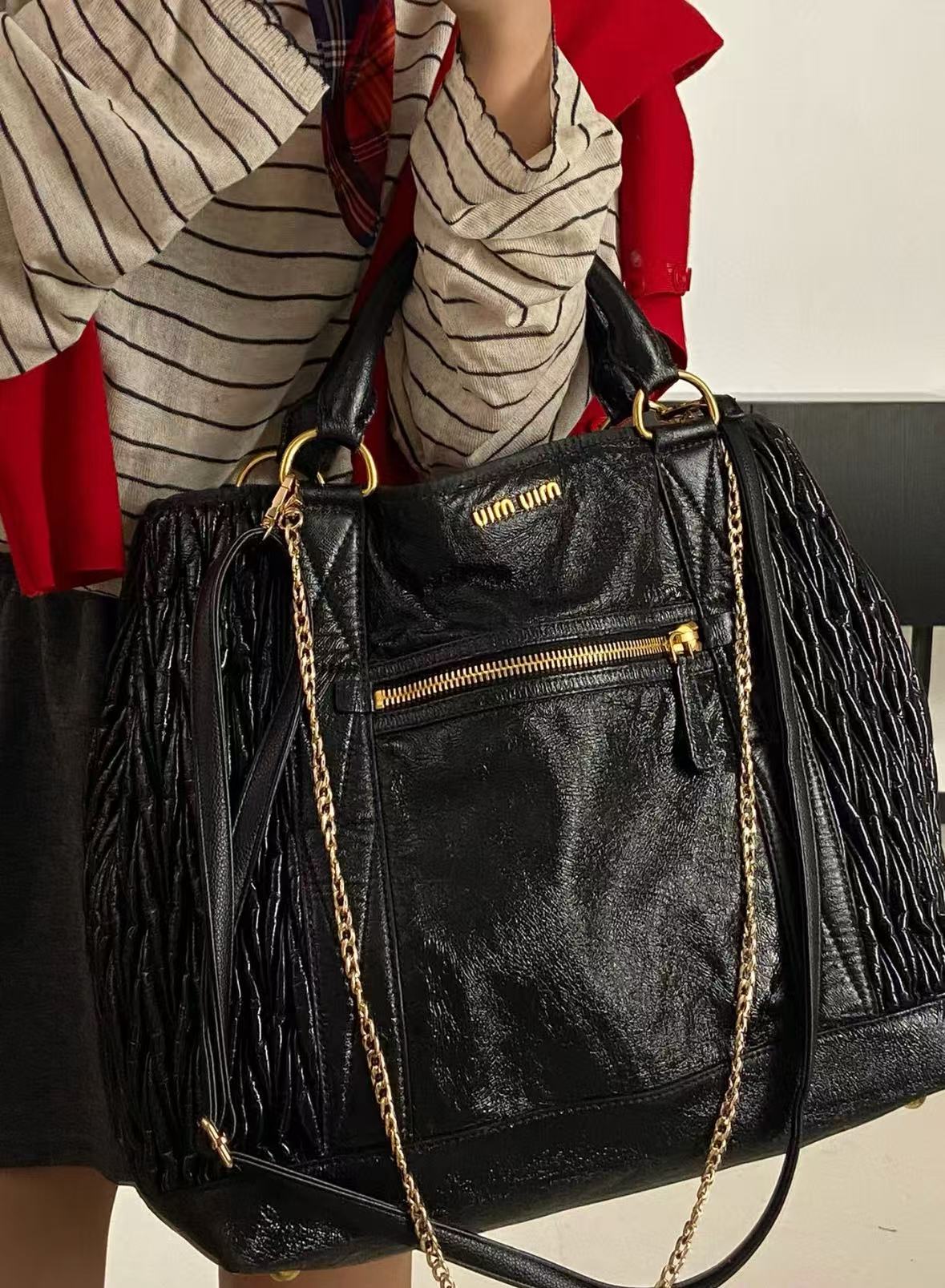 Miu Miu patent leather bag