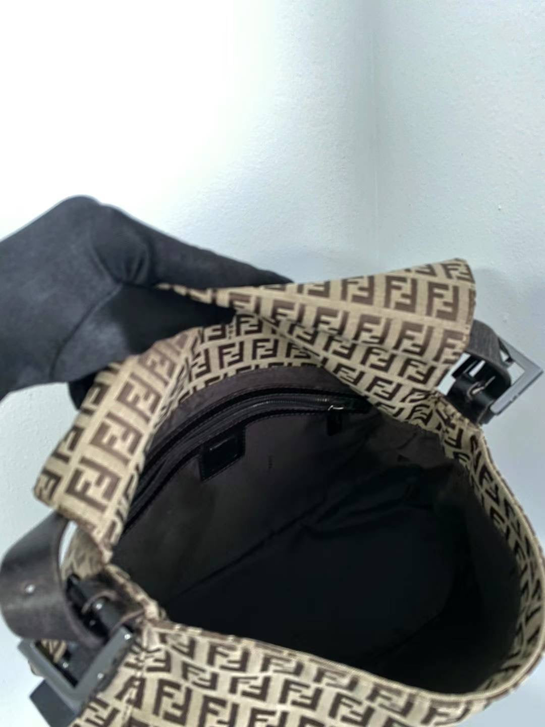 Fendi light brown mama zucca