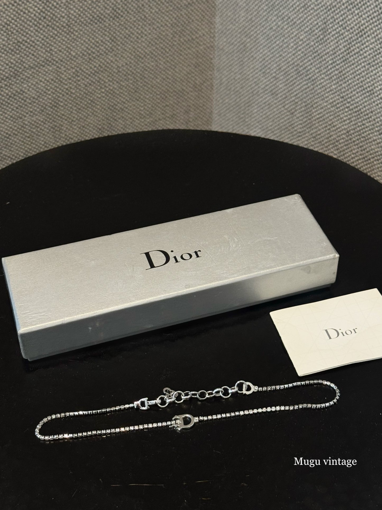 Dior galliano fire flame tennis chocker