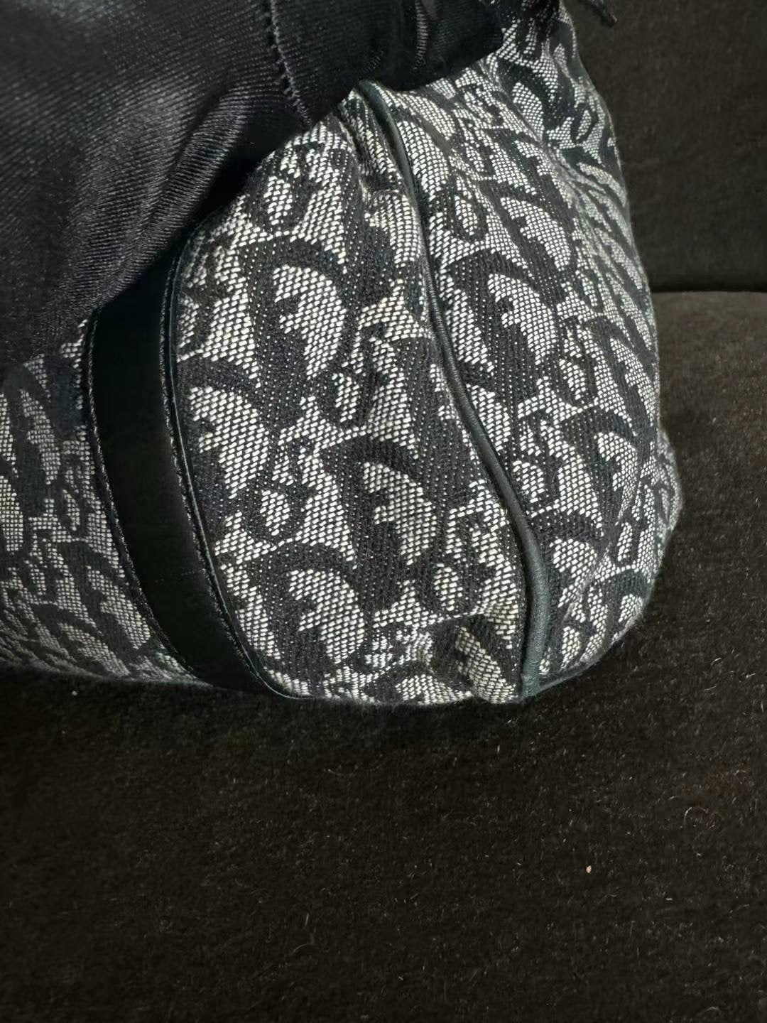 Dior black / silver Boston 25