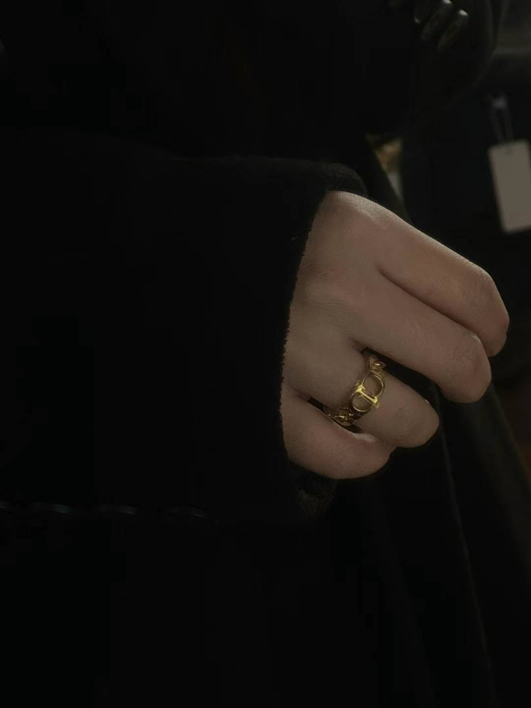 Christine Dior etoile ring