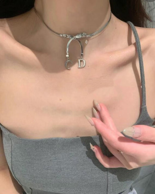 Dior 2004 bow chocker