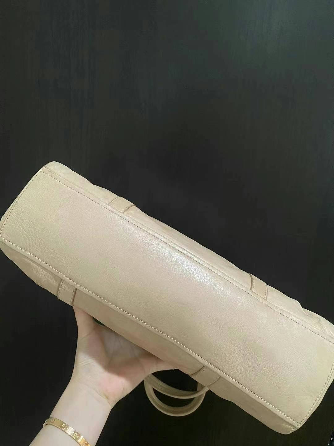 Prada beige shoulder bag