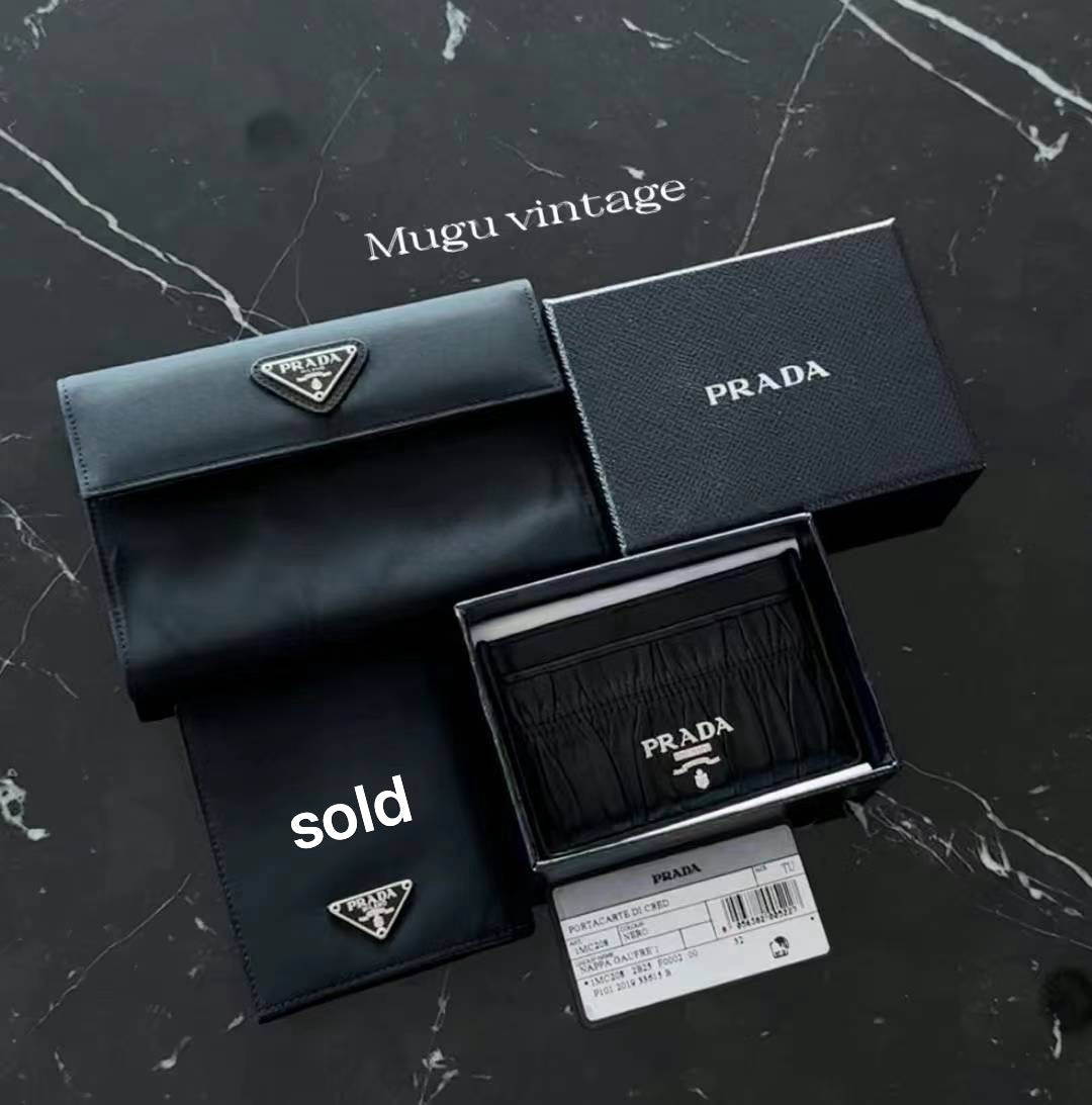 Prada wallet/ cardholder in stock