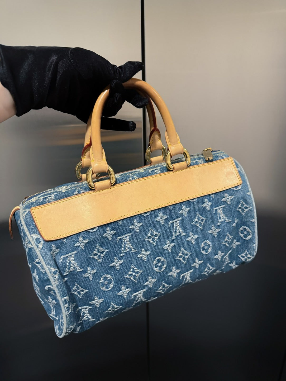 Louis Vuitton denim speedy