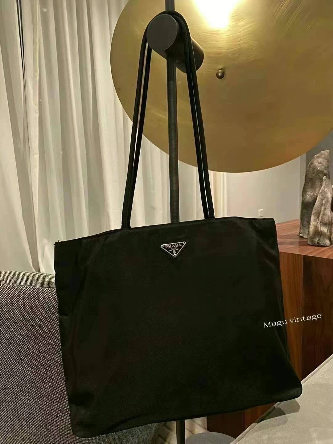 Prada nylon tote