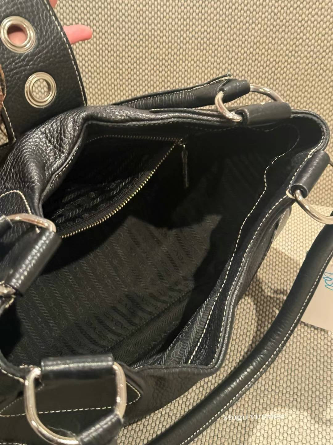 Prada vintage moon bag