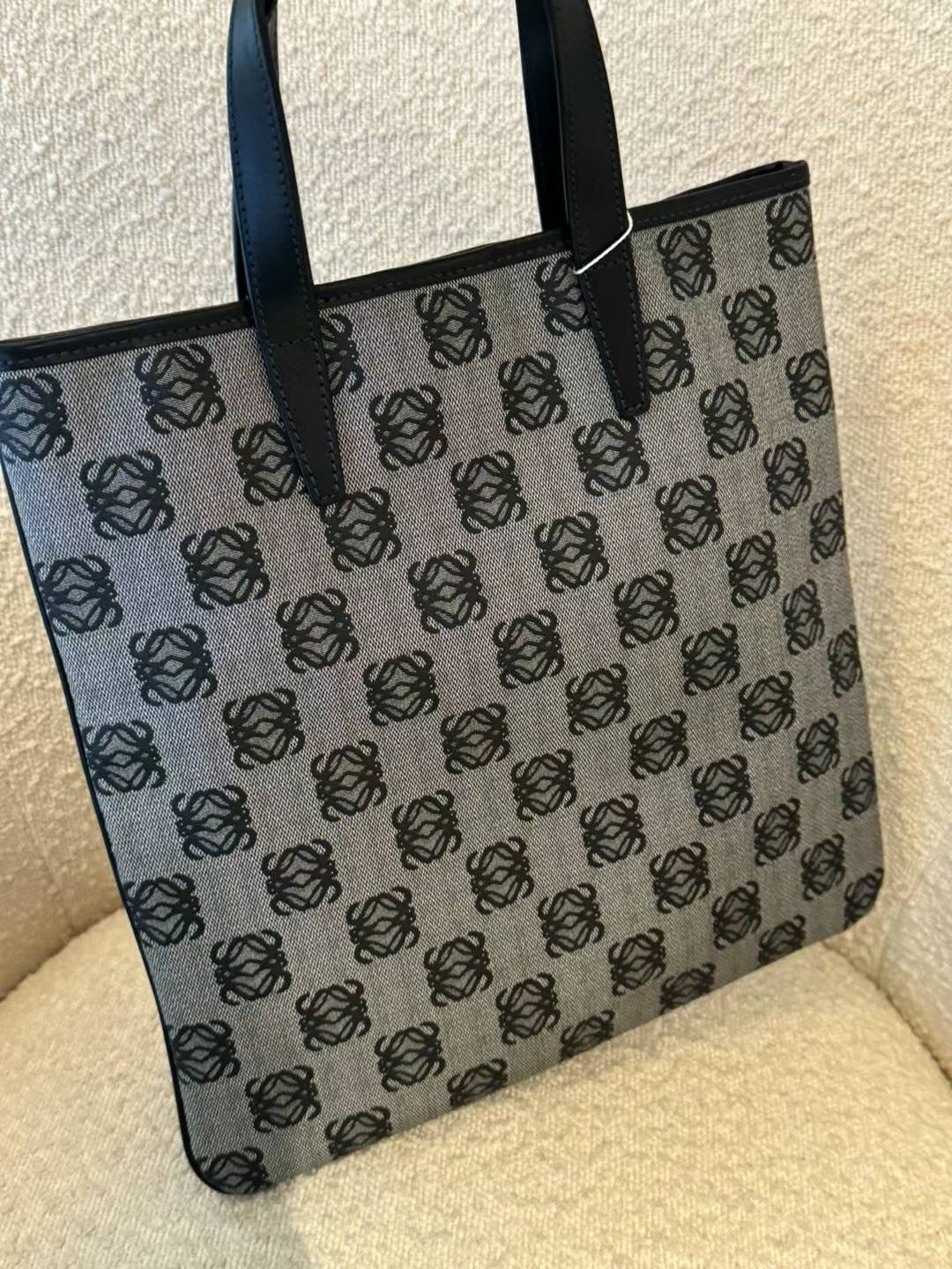 Loewe grey monogram tote