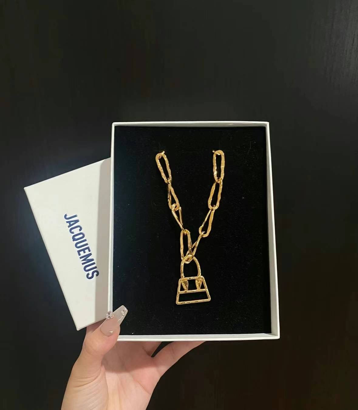 Jacquemus gold le chiquto necklace