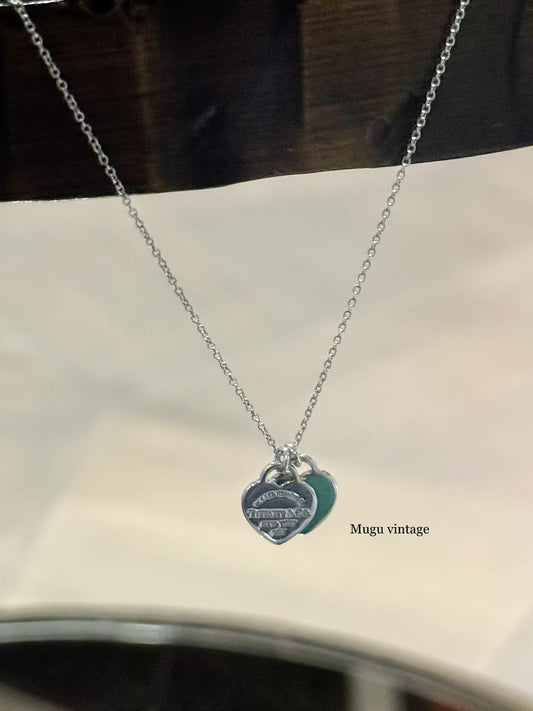 Tiffany & co mini heart necklace