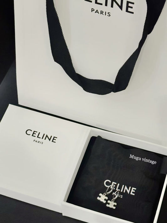 Celine triomphe earring full set