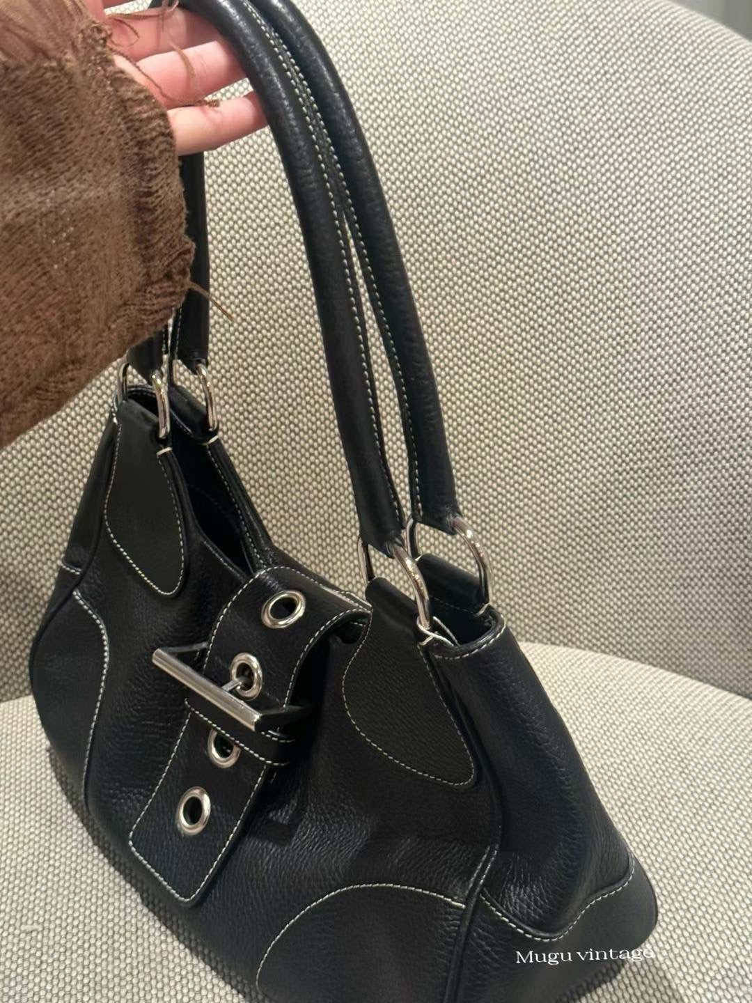 Prada vintage moon bag