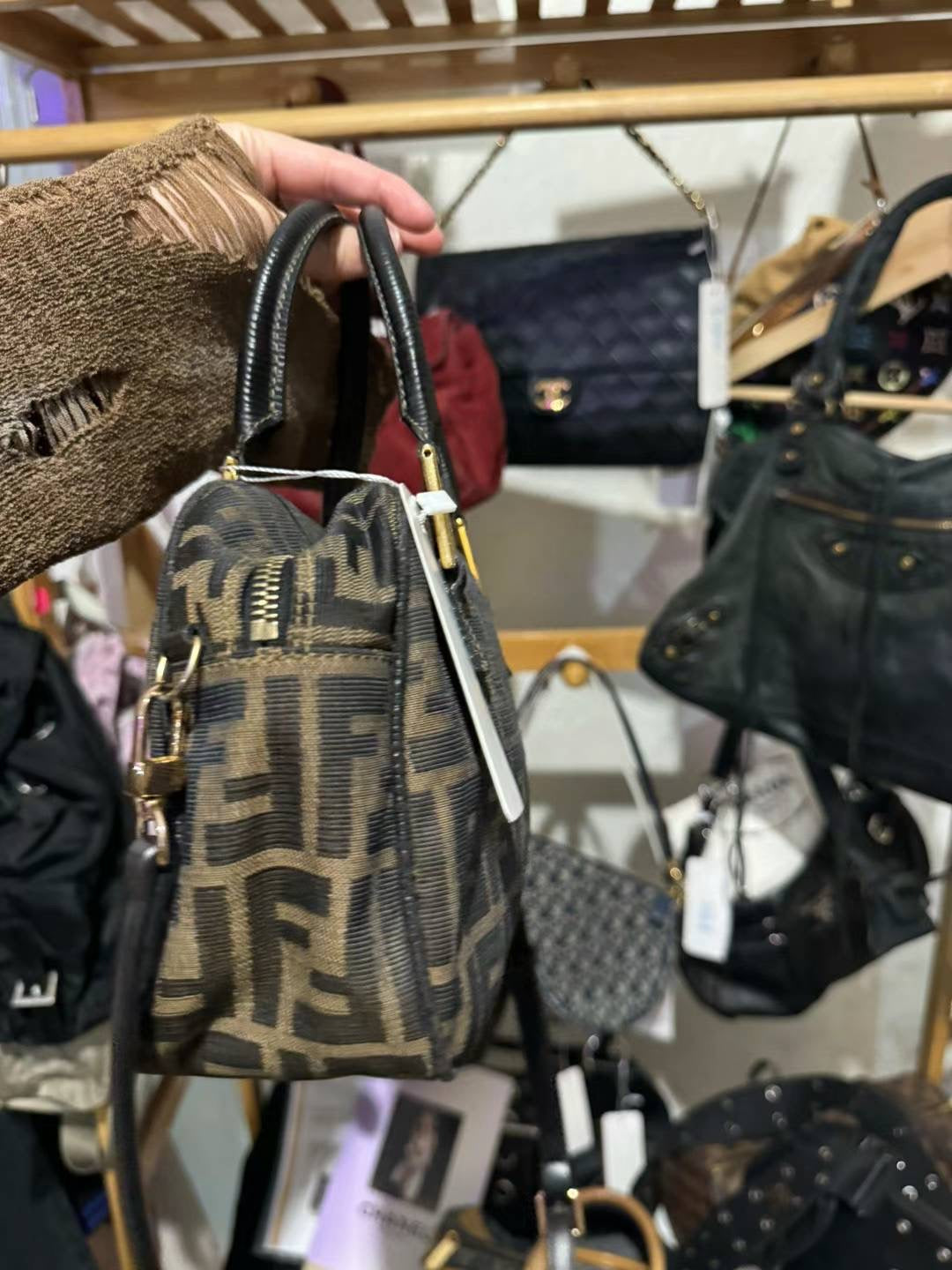 Fendi crossbody monogram bag