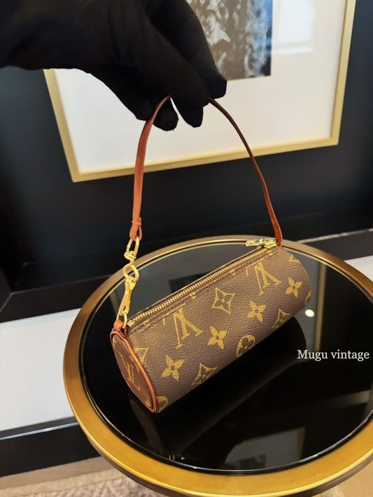 Louis Vuitton papillon mini with gold crossbody chain (free with purchase )