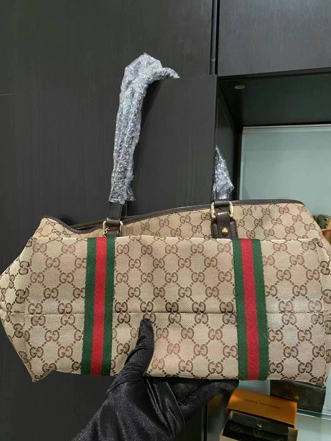 Gucci sherry monogram tote