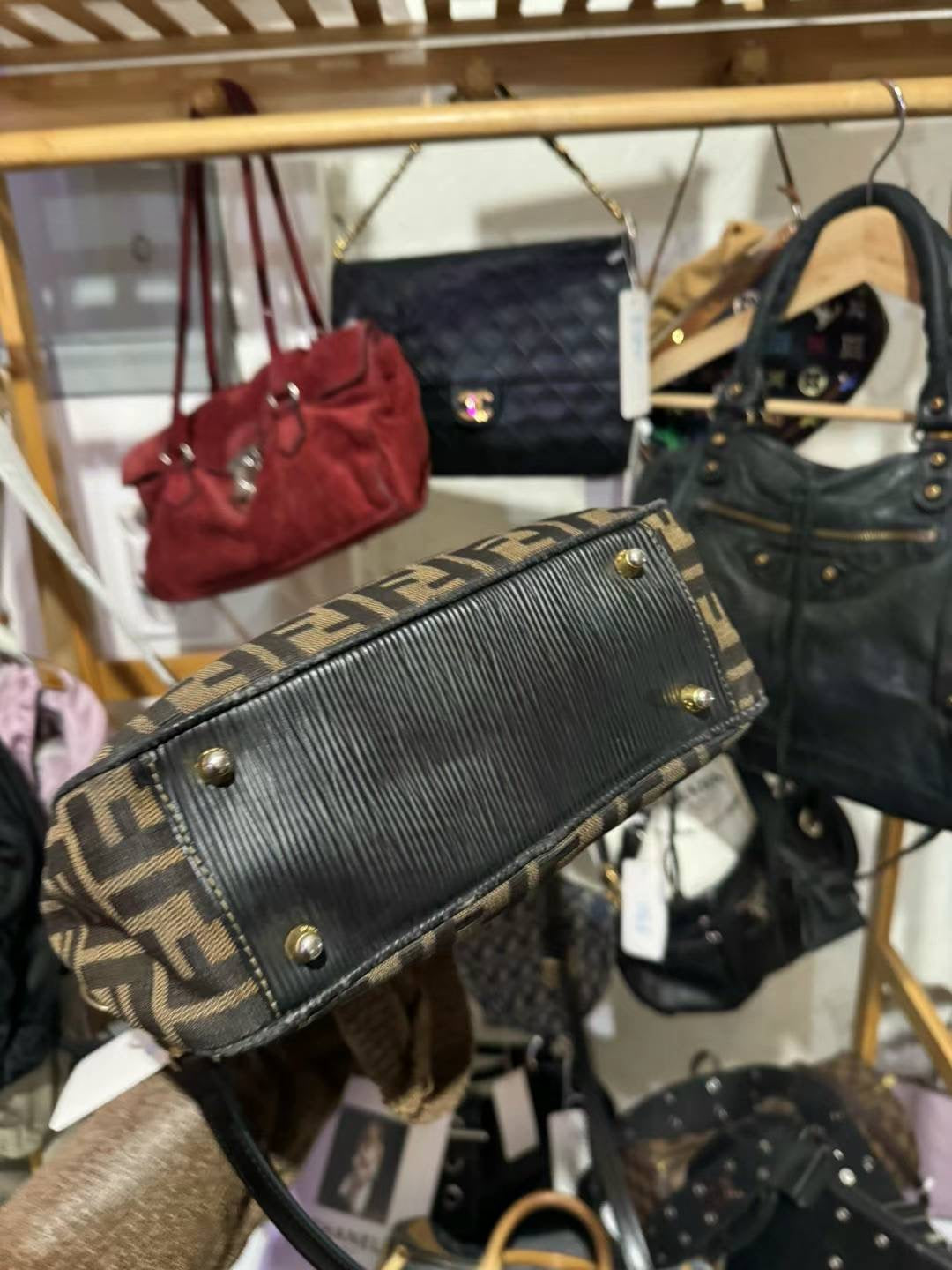 Fendi crossbody monogram bag