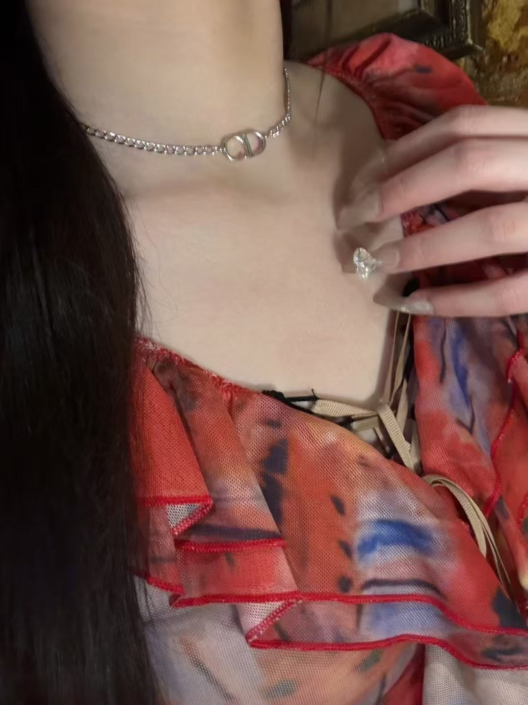Christian Dior montaigne CD chocker