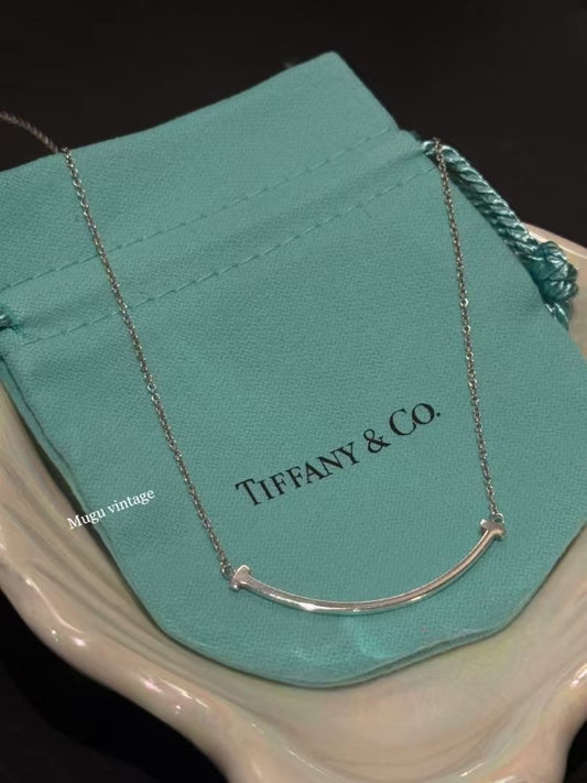 Tiffany smile necklace 925 silver