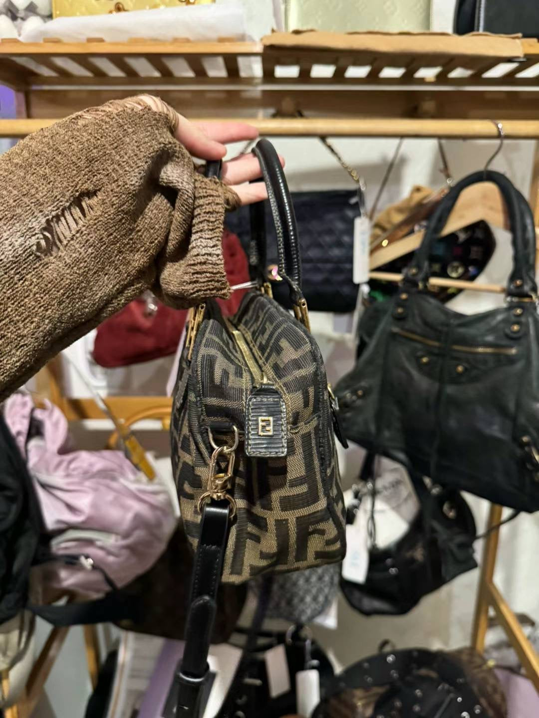 Fendi crossbody monogram bag