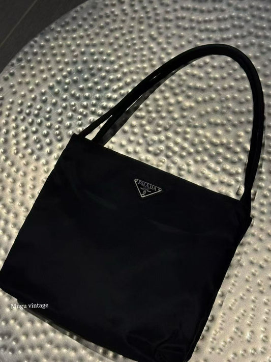 Prada nylon small tote