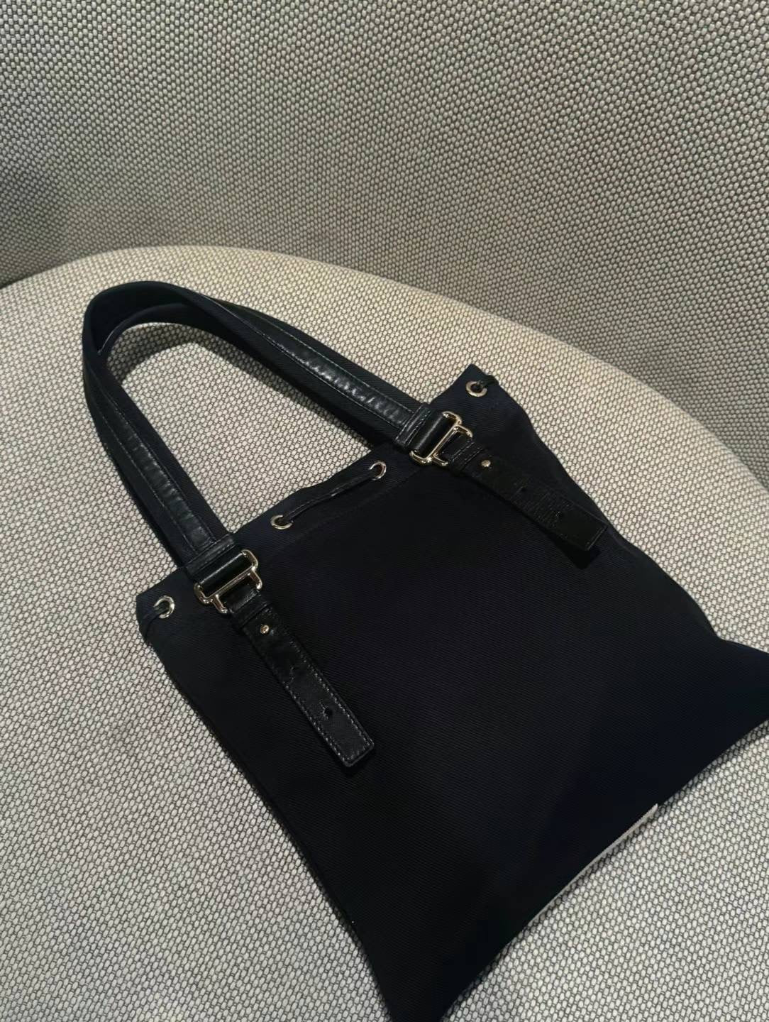 Yves saint Laurent Rive gauche tote black/gold