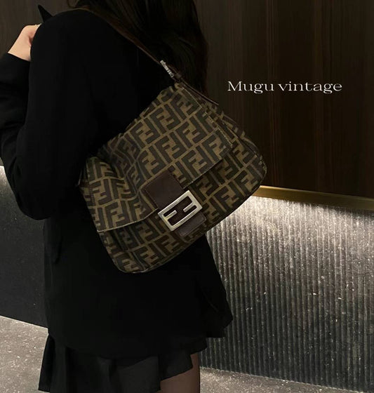 Fendi Zucca mama baguette